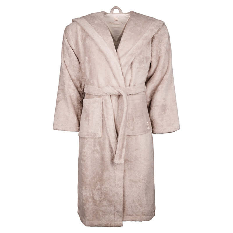 Bomlins Bademantel Cashmere aus ägyptischer GIZA Baumwolle – mit Kapuze