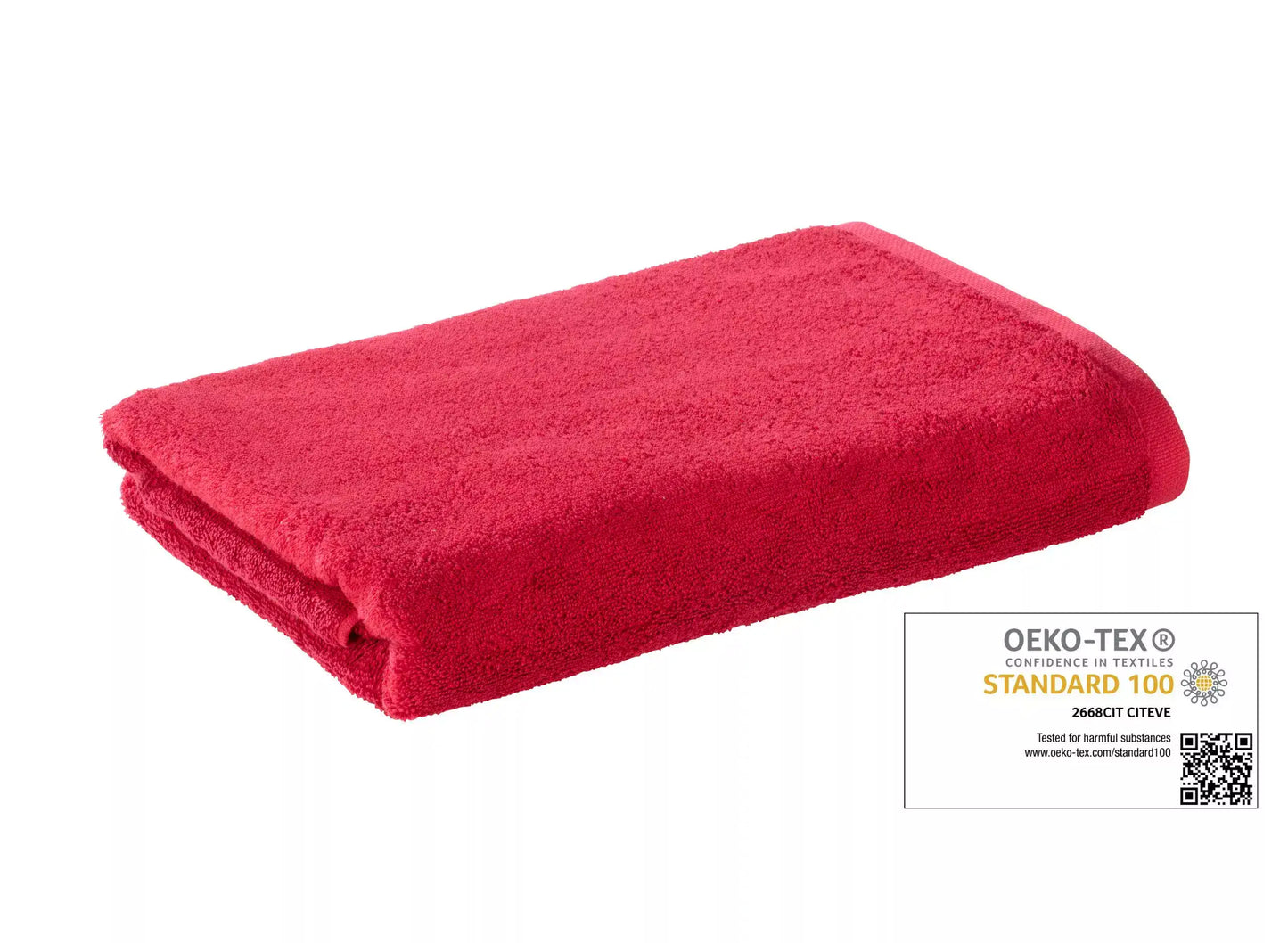 Duschtuch Rot Royal