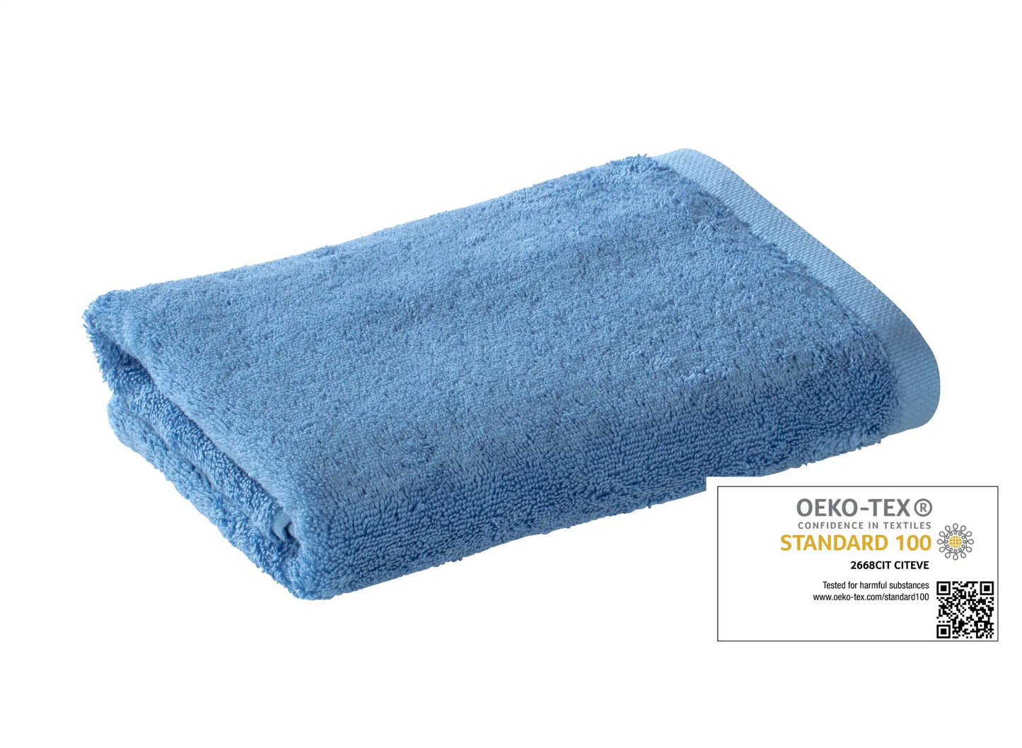Handtuch blau hellbau