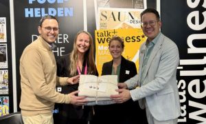 Bomlins auf der Messe in Köln mit dem großen Magazin Haus + Wellness