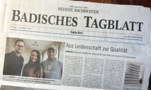 Badisches Tageblatt / BNN über Bomlins.