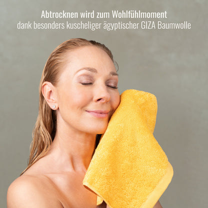 Gästetücher Gelb 3er