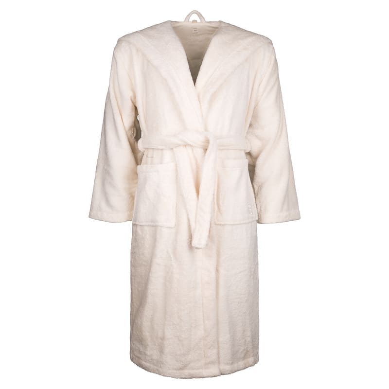 Bademantel Damen Beige