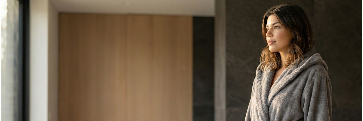 Bomlins Luxus Badtextilien aus ägyptischer GIZA Baumwolle für ein exklusives Wellness-Erlebnis