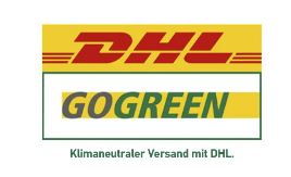 Versand klimaneutral mit DHL GoGreen.