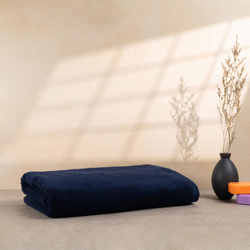 Duschtücher Dunkelblau Royal 70x140 cm