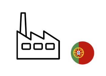 Verarbeitung und Herstellung in Portugal. 