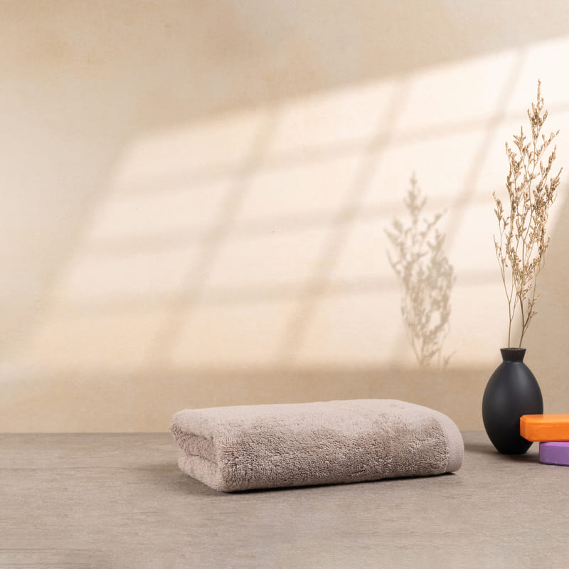 Bomlins Handtuch Cashmere 50×100 cm aus ägyptischer GIZA Baumwolle