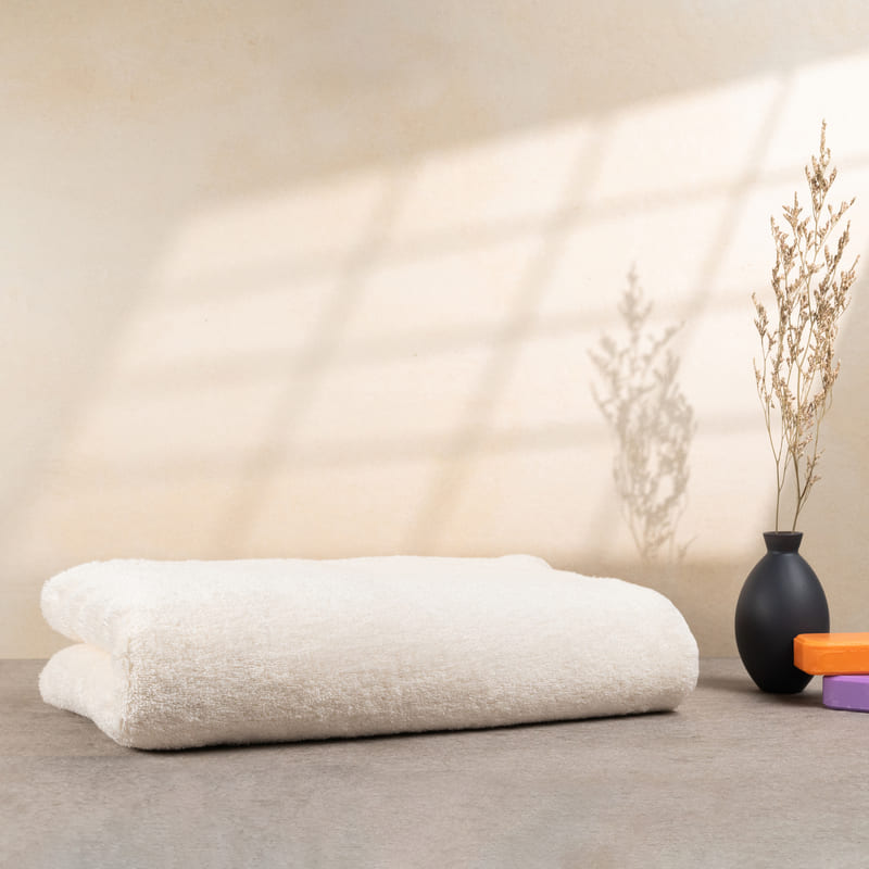 XXL Saunatuch Beige in 80x200cm