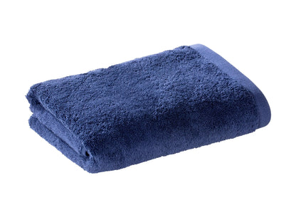 Handtuch Dunkelblau Größe 50x100 in kräftiger Farbe.